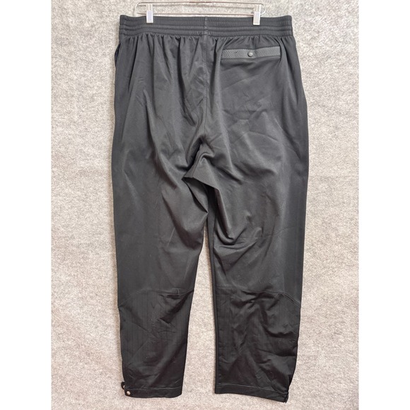 Adidas Track Pants 2XL Black Sacramento Kings NBA Warm Up Snap Game Day Gym READ - Picture 8 of 15